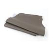 Grey Cowhide Leather Material, 1.5mm Thick First-layer Soft Cowhide Sofa Bedside Car Seat Leather Fabric with Litchi Pattern
