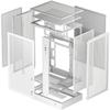 Boîtier PC sans alimentation - DEEPCOOL - CH270 Digital - Mini tour - Format M-ATX - 1x120mm RGB inclus + affichage digital - Blanc