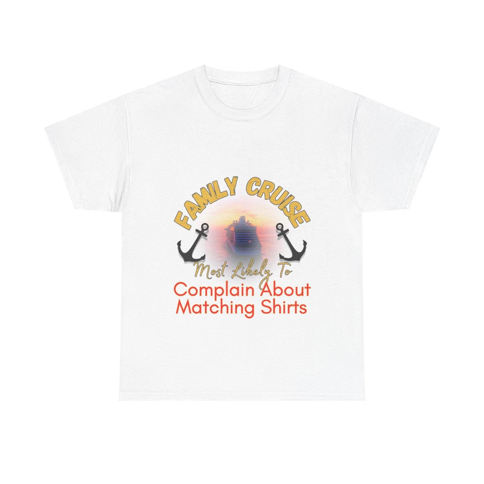 Cruise Crew Shirt Funny Matching Shirts Complainer Tee Vacation T shirt XL