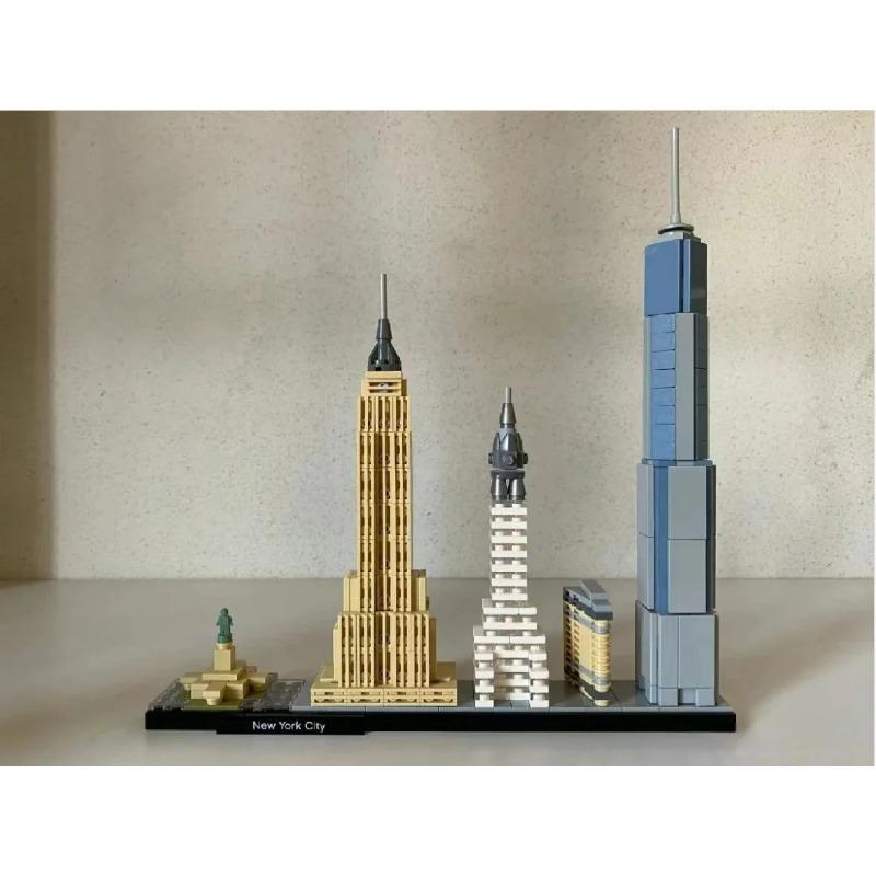 New York Londýn Paříž Dubaj Landmark Panorama města Stavebnice 21052 21044  21028  21034 21032 21027 Stavebnice