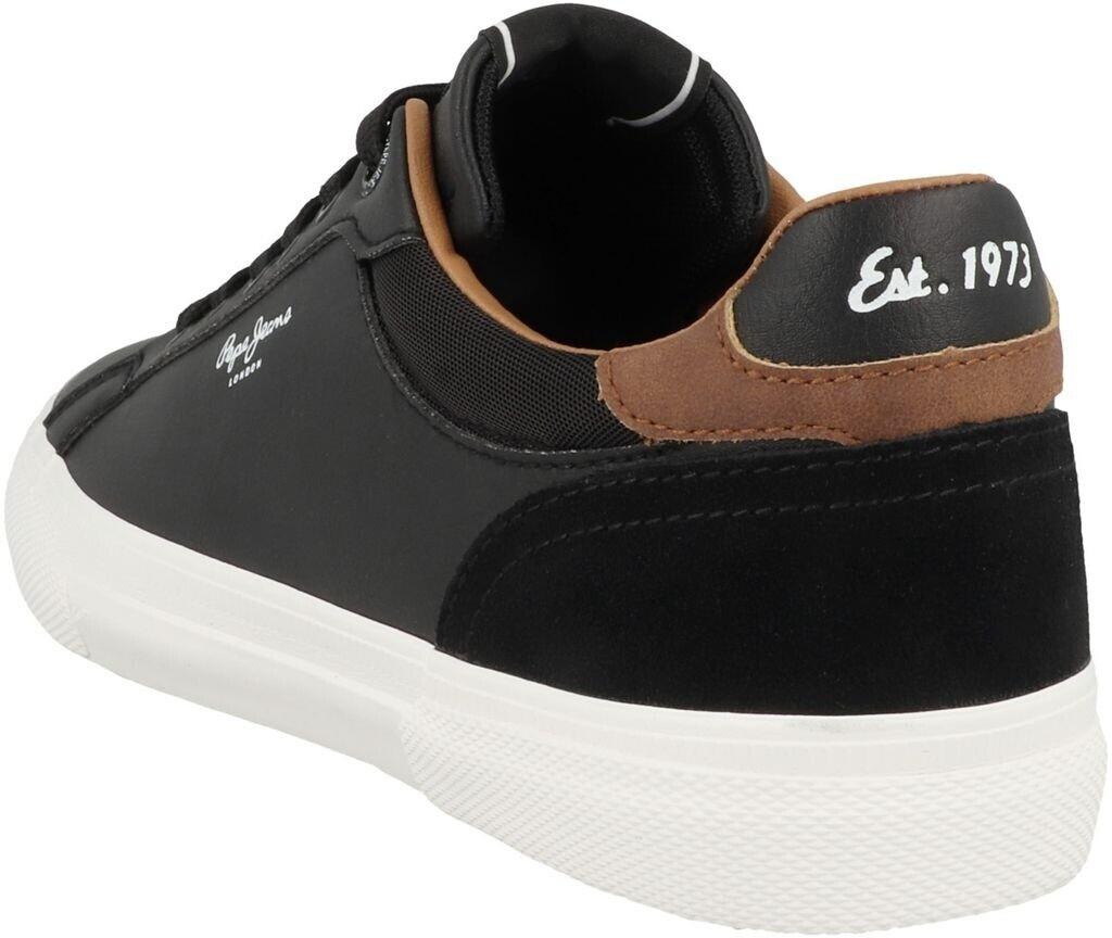 Кроссовки Pepe Jeans Retro Kenton (искусственная кожа) черные