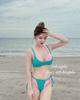 1011 Korean Version of the New Split Swimsuit Female Sexy Slim Backless Suspender Bikini Hot Spring Vacation Wind Bikini