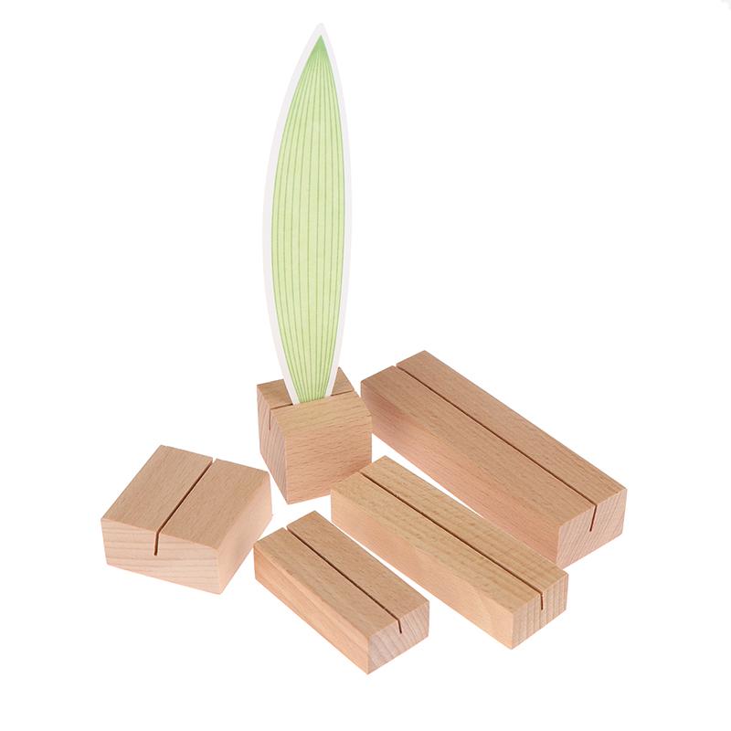 Wood Table Perfume Essential Oils Test Tester Paper Strip Holder Display Stand Clamps Aromatherapy Paper Clips Decoration