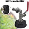 Tank Tap 1000l S60x6 Ibc Tap Connector With 1/2" Hose Connector, Drain Tank Adapter, For En Tap, For Tank Adapter (1 Piece) A (ruipei)