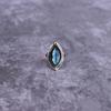 Natural Labradorite Ring Silver Oxidized Handmade Ring Flashy Labradorite Ring For Women Healing Gemstone Bohemian Jewelry Unique Gifts