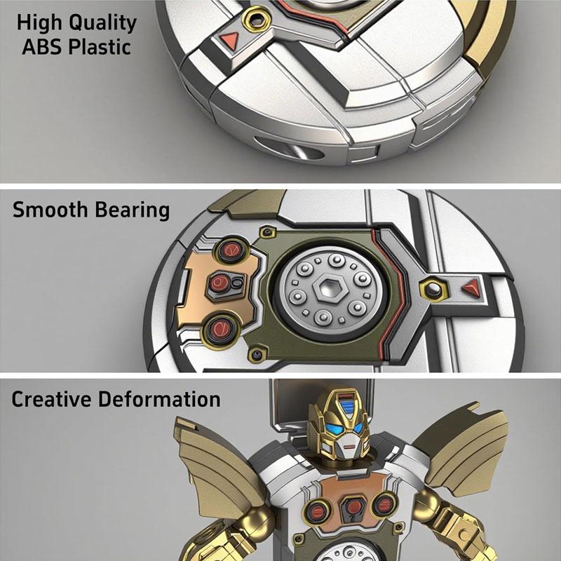 Robot Transformation Fidget Spinner Hand Spinner Toys Deformable Robot Fingertip Gyros Stress Reliefsensory Fidget Toys