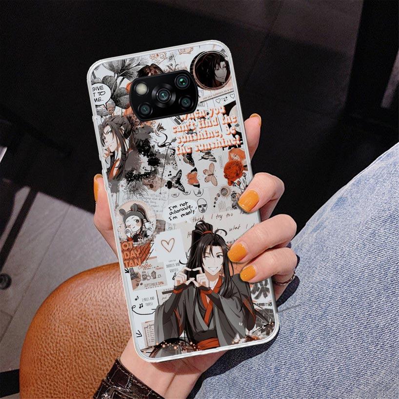 Mo Dao Zu Shi MDZS Manga Phnoe Case for Xiaomi Poco X5 X6 X7 Pro X4 Gt F7 Ultra M8 M7 Redmi 15C 15 13C 13 12C 12 Unique Cover Co