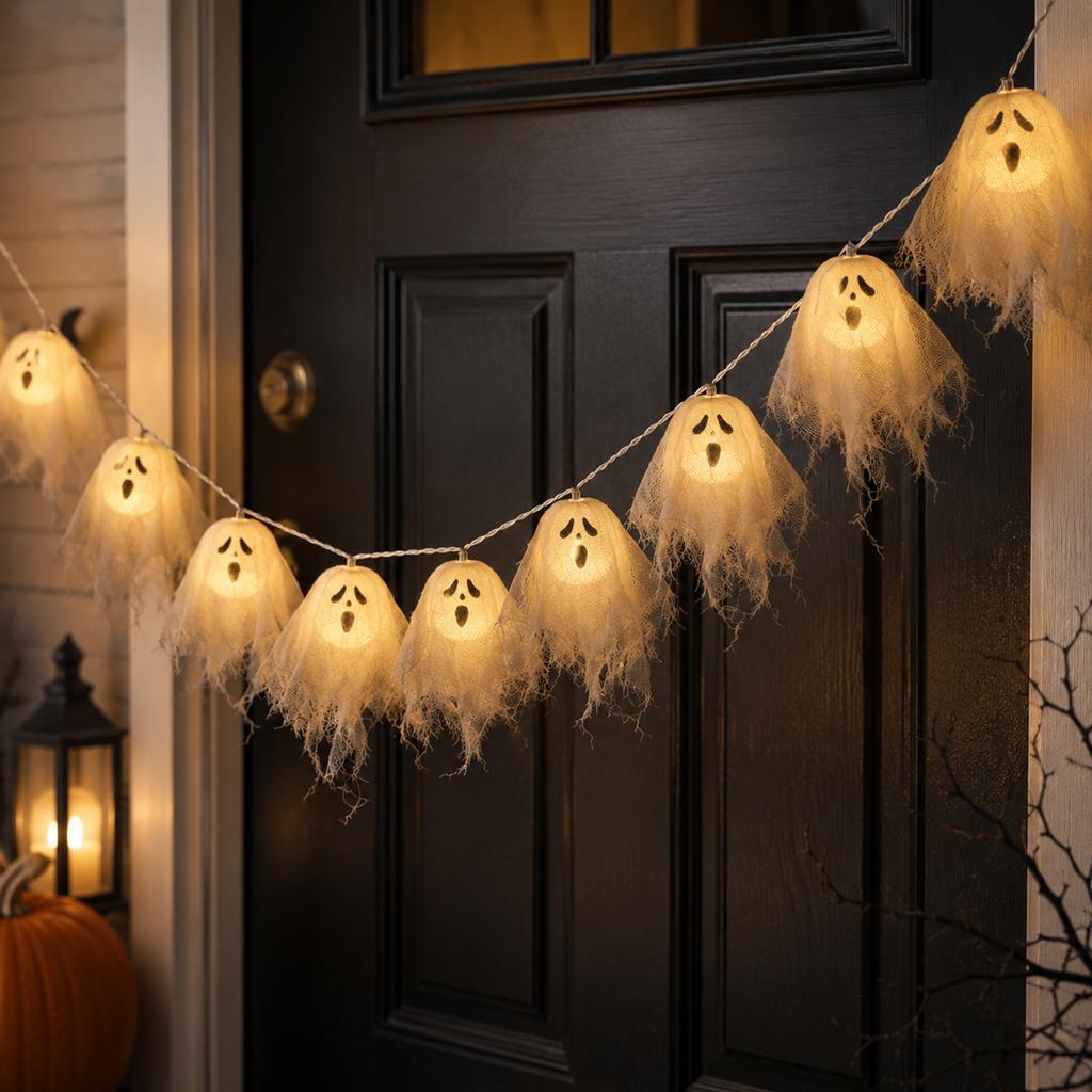 Halloween Decoration String Lights Funny Party Decor