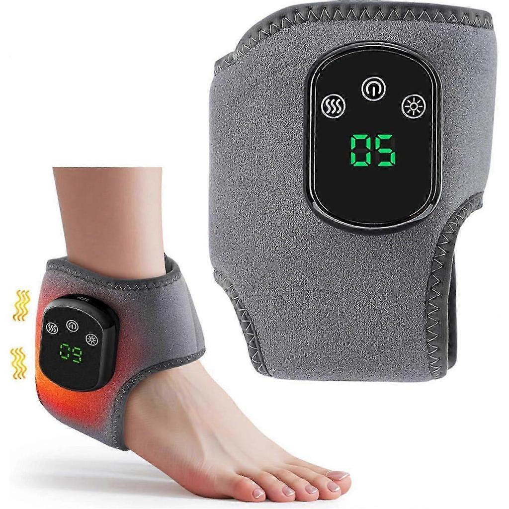 Foot Massager, Portable Electric Foot Massager, Multi-Level Vibration and Combined Mode, Thermal Massage, Helps Relax Feet and Promotes General Comfor