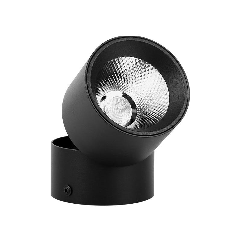 LED Folding Downlight: Surface-Mounted COB Spotlight for Hotel Walls and Ceilings