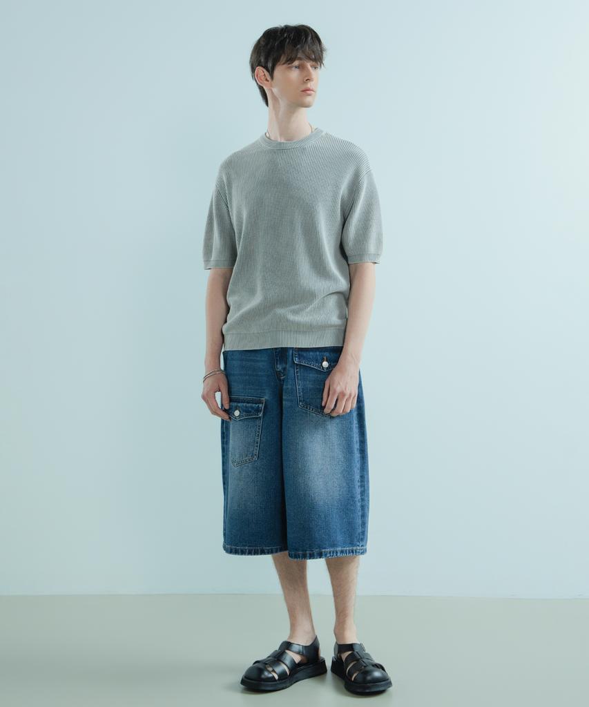 LOGSTORE Mole Pigment Round Knit