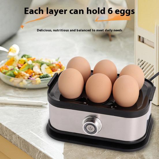 Electric Egg Cooker Omelet Maker with Auto Shut-Off Large Capacity