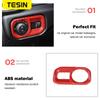 TESIN Interior Accessories For Dodge RAM 1500 Car Headlight Lamp Switch Decoration Cover Stickers For Dodge RAM 1500