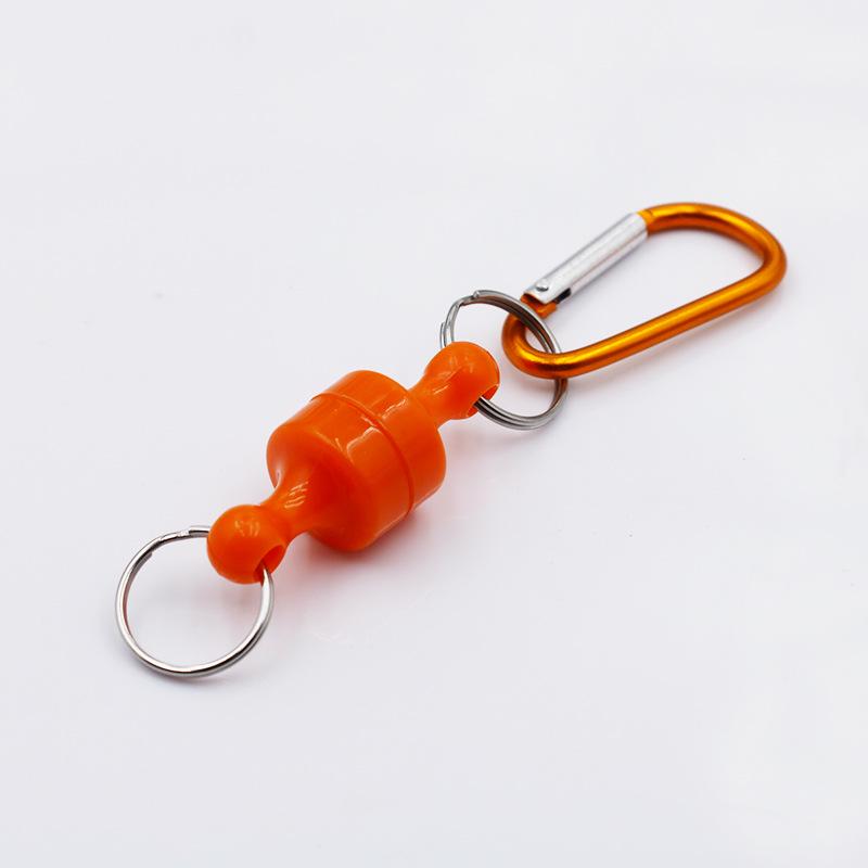 Magnetic Carabiner & Lanyard for Outdoor Fishing and Tent Hanging