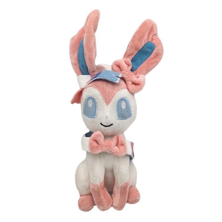 Eevee Plush Toy Cartoon Stuffed Doll Kids Gifts Bedroom Decorations