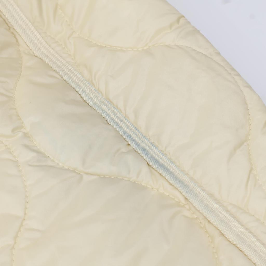 Woolrich WJOU0103 Ivory Quilted Ribbed Color Padded Coat Coat S IvoryUsed