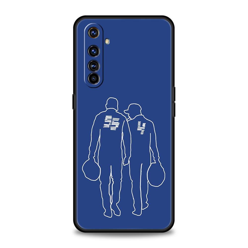 F1 Number 33 Phone Case For Realme 12 11 10 9 8 5G 7 6 GT5 GT3 GT2 Pro Plus C21 C11 C25 C35 GT Neo 2 3 3T 5 Soft Cover