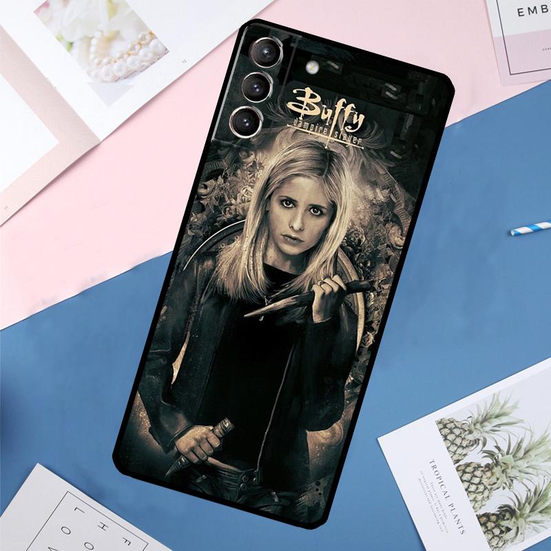 Buffy The Vampire Slayer Case For Samsung Galaxy S25 Ultra S21 S22 S24 S23 Ultra S9 S10 Plus S21 FE S25 FE Back Cover