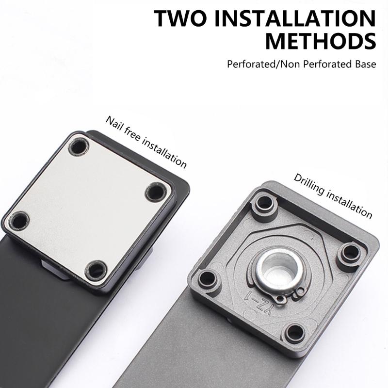 Keyless Cabinet Lock Cabinet Combination Lock Twist Knob Hasp Lock for Kitchen Drawers, Cabinets, Cupboard Enduring