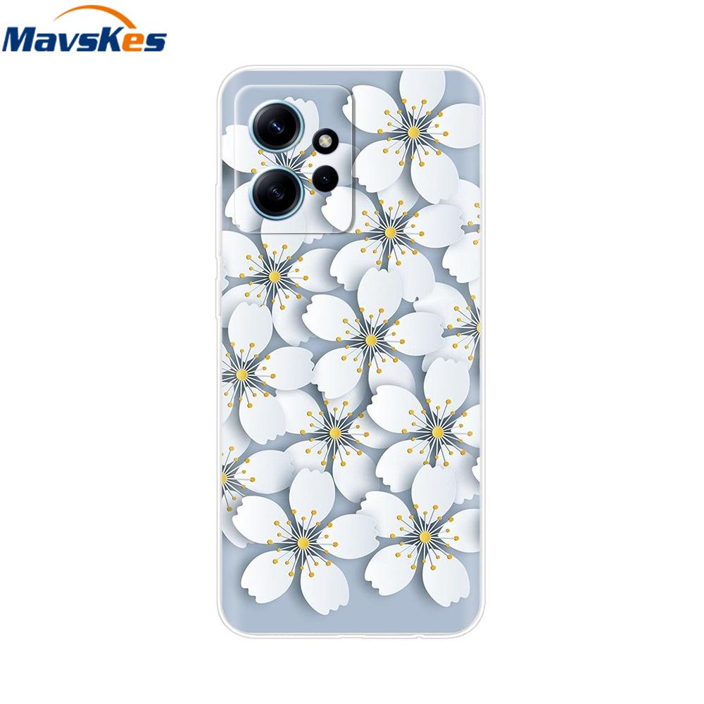 For Redmi Note 12 4G Case Note12 Pro TPU Silicone Shockproof Clear Phone Covers For Xiaomi Redmi Note 12 Pro Note12 Soft Fundas