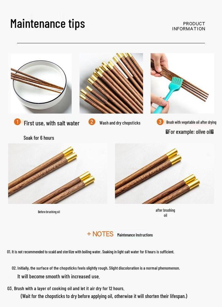 Engraved Logo Chopstick Rest Gift Set with Engraving & Hot Stamping for Corporate Souvenirs