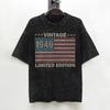 80th Birthday Born 1946 80 Year Old T Shirt Washed 100 Cotton Oversize TShirts  Fashion for Men Women Streetwear Printed Tees