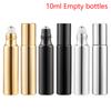 10Ml Essential Oil Bottles Roll On Stainless Steel Roller Ball Massager Eye Cream Perfume Refillab Empty Bottle Container