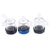 Motorrad Bremsflüssigkeitsbehälter Bremsflüssigkeitsbehälter Transparent Motorrad Bremsölbehälter Oberer Pumpenölbecher Mit CNC-Deckel