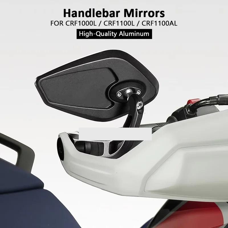 For Honda CRF1100L CRF1000L Africa Twin CRF1100AL Africa Twin Standard Motocycle Rearview Mirrors Handlebar End Side Mirrors