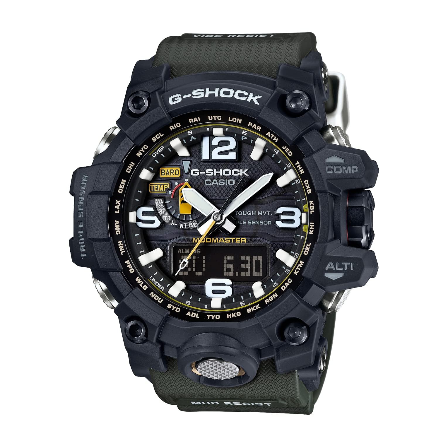[CASIO] G-SHOCK MUDMASTER GWG-1000-1A3JF Men`s Solar