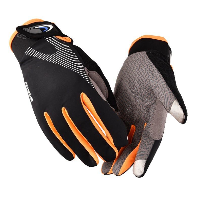 Lightweight Ice Silk Cycling Gloves Men Women Touchscreen Outdoor Hiking Biking Anti-Slip Breathable UV Protection