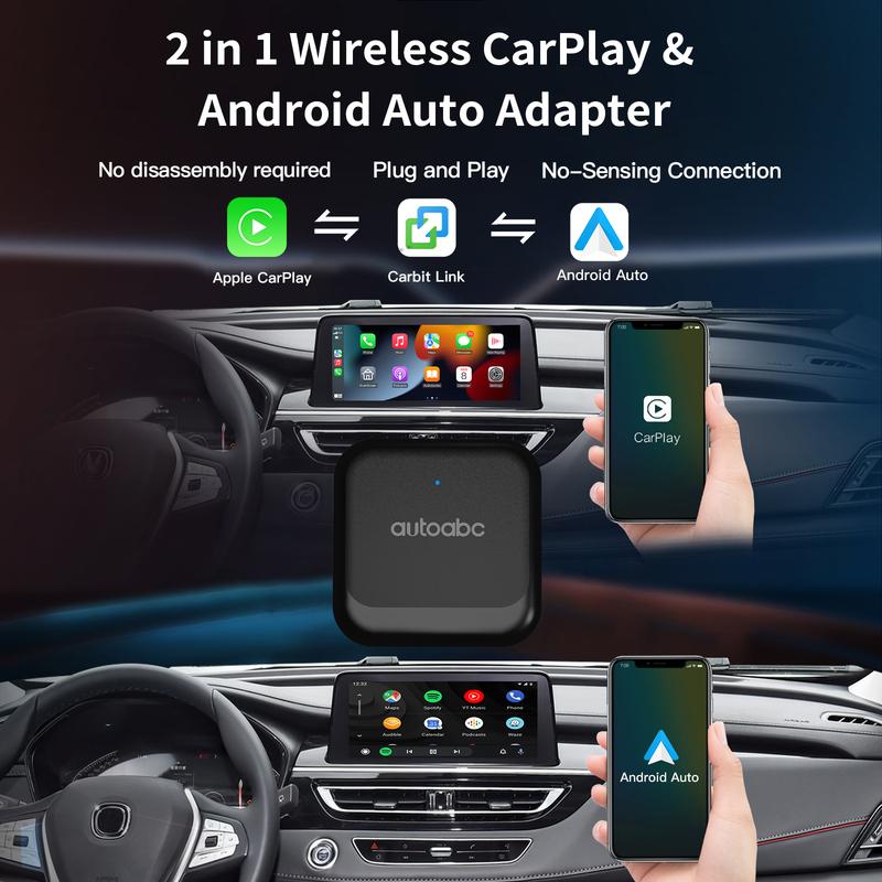 Carbitlink to Wireless CarPlay Car Navigation Plug & Play Car Carbit link For Baic X55 Geely Jetour Changan Chery DongFeng