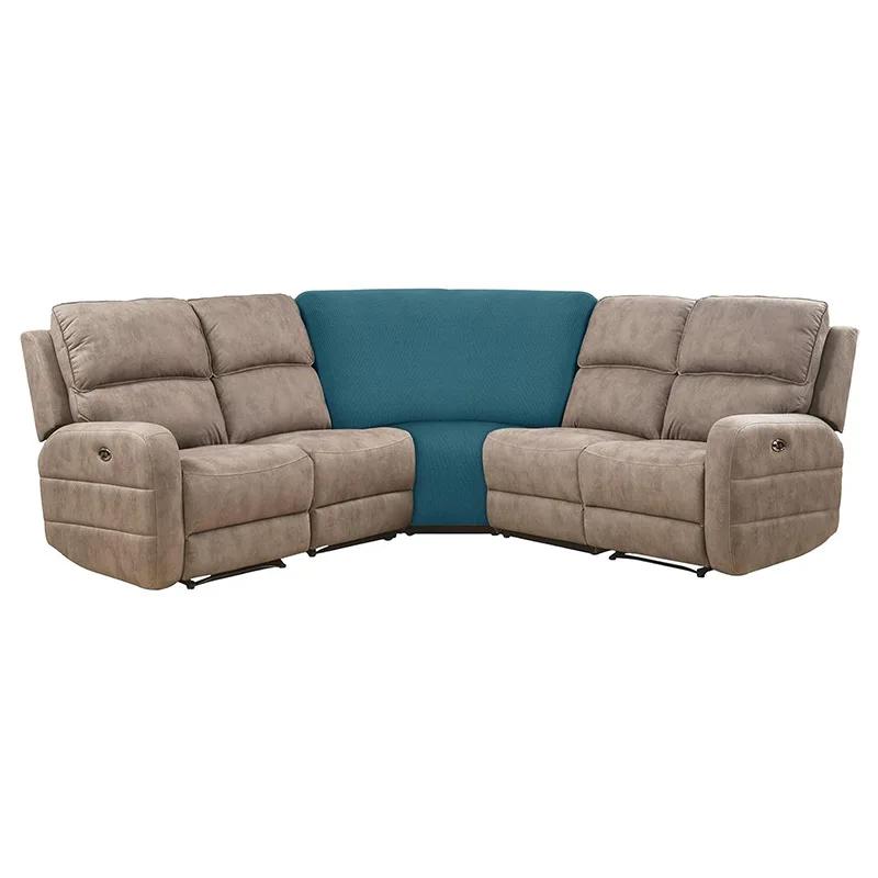 Corner Sofa Cover Stretch Corner Couch Cover Furniture Protector for Living Room L Shape Slipcover Couch Additional Seat