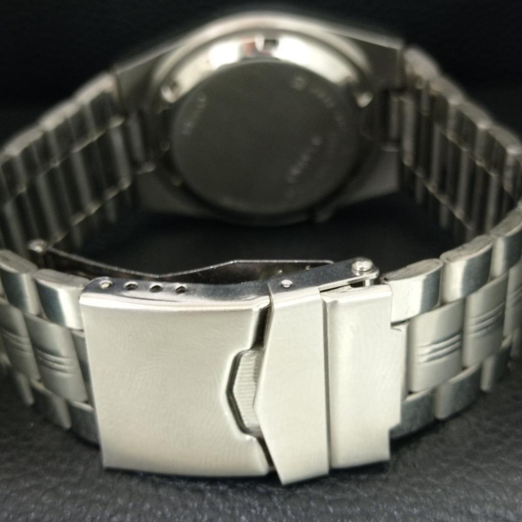 GENUINE VINTAGE SEIKO EXPO 70 AUTOMATIC JAPAN MENS SILVER DIAL WATCH a708790-1