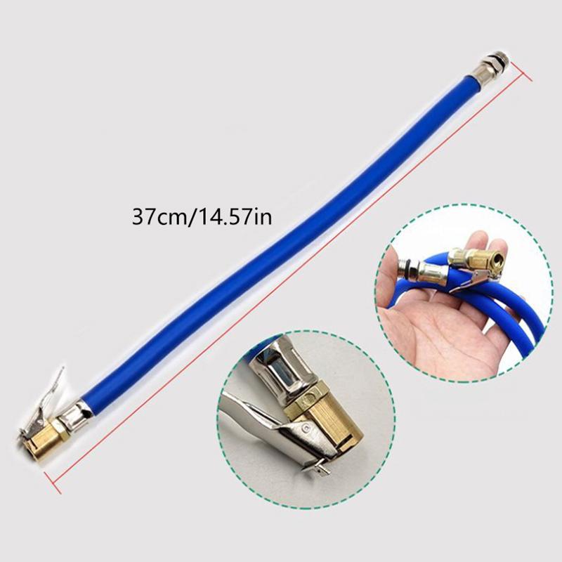 Luftreifenfüller Druck Auto Auto Reifen Schlauch Pumpe Manometer Schlauchanschluss Flexibel Für Autoreifen Schnell Aufblasbare Stangen