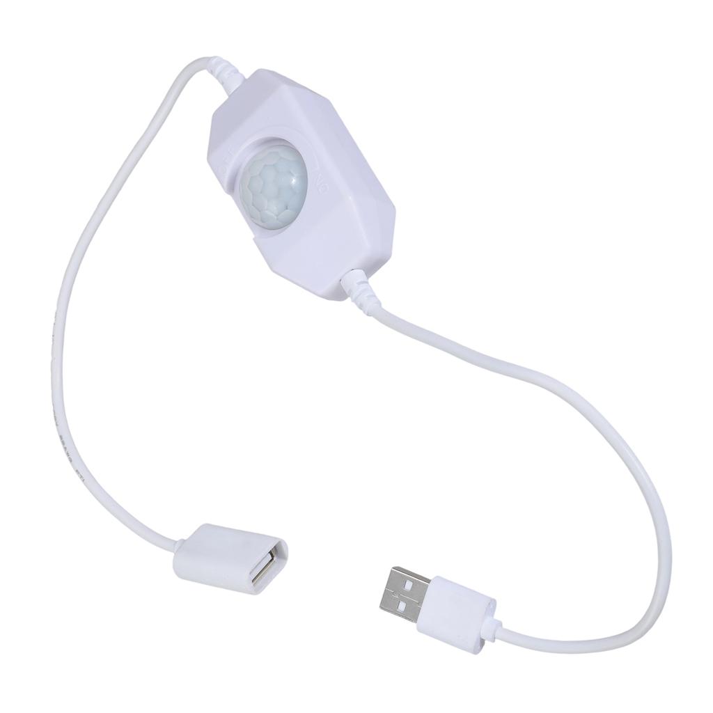 5V USB Power PIR Motion Sensors Switches Easy Installation PIR Motion Detector Switches for LED Strips Night Light