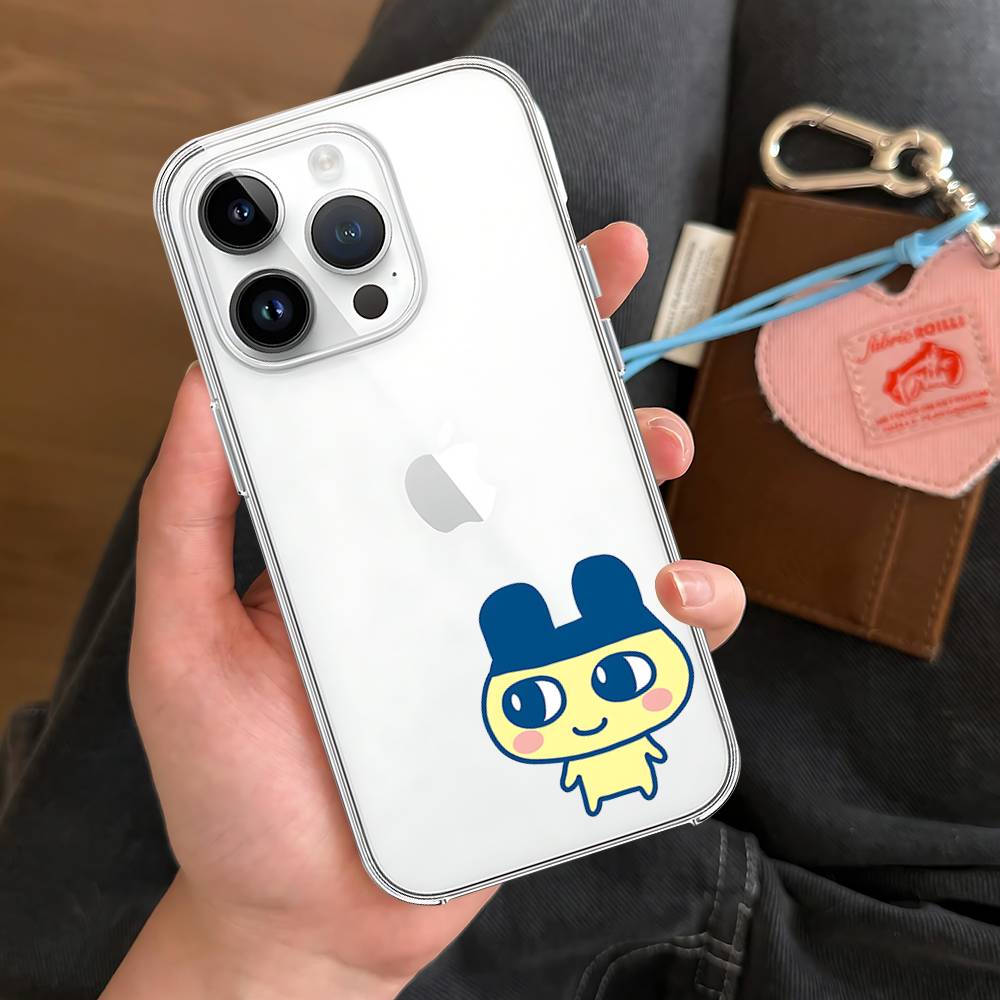 

M-Mametchi Phone Case Soft Transparent Case For IPhone 17 16 15 14 13 12 11 Pro Max Mini Plus Shockproof Cover Case iphone13