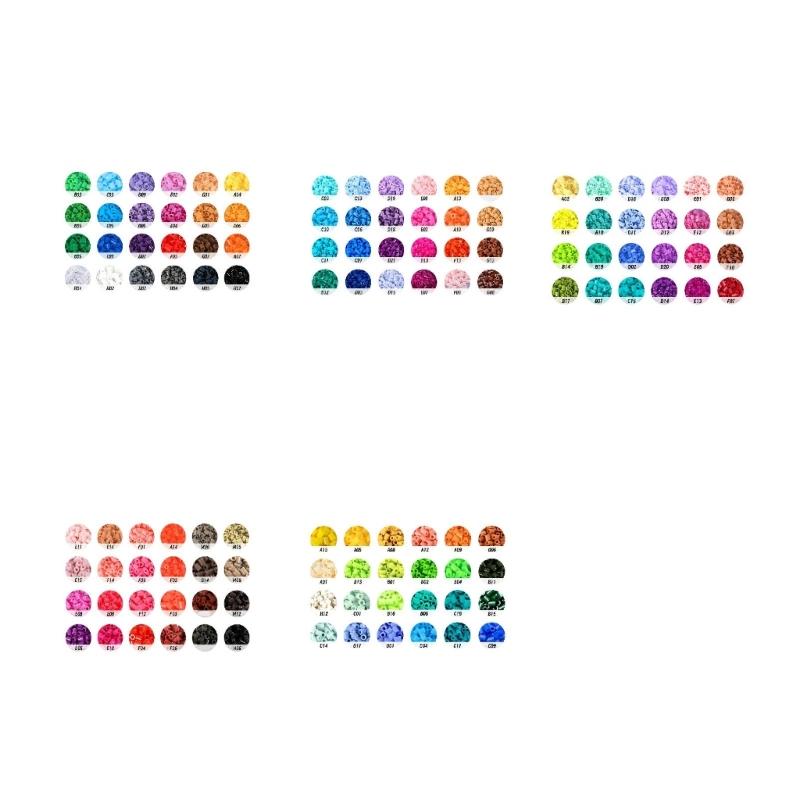 Plastic Melting Craft Pellets 24 Color 2.6mm Fuse Beadsfor Building Picture Art From References or Maker-Devised Arrangements