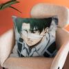 Levi Ackerman Anime Kissenbezug Weiche Kissenbezüge für Bauernhaus Sofa Dekor Heimdekorationen und Schutz Kissenbezug