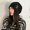 Dui Dui Hats Women's Thin Cold Hats Japanese Style Postpartum Baotou Hat Big Head Circumference Showing Face Small Pullover Hat