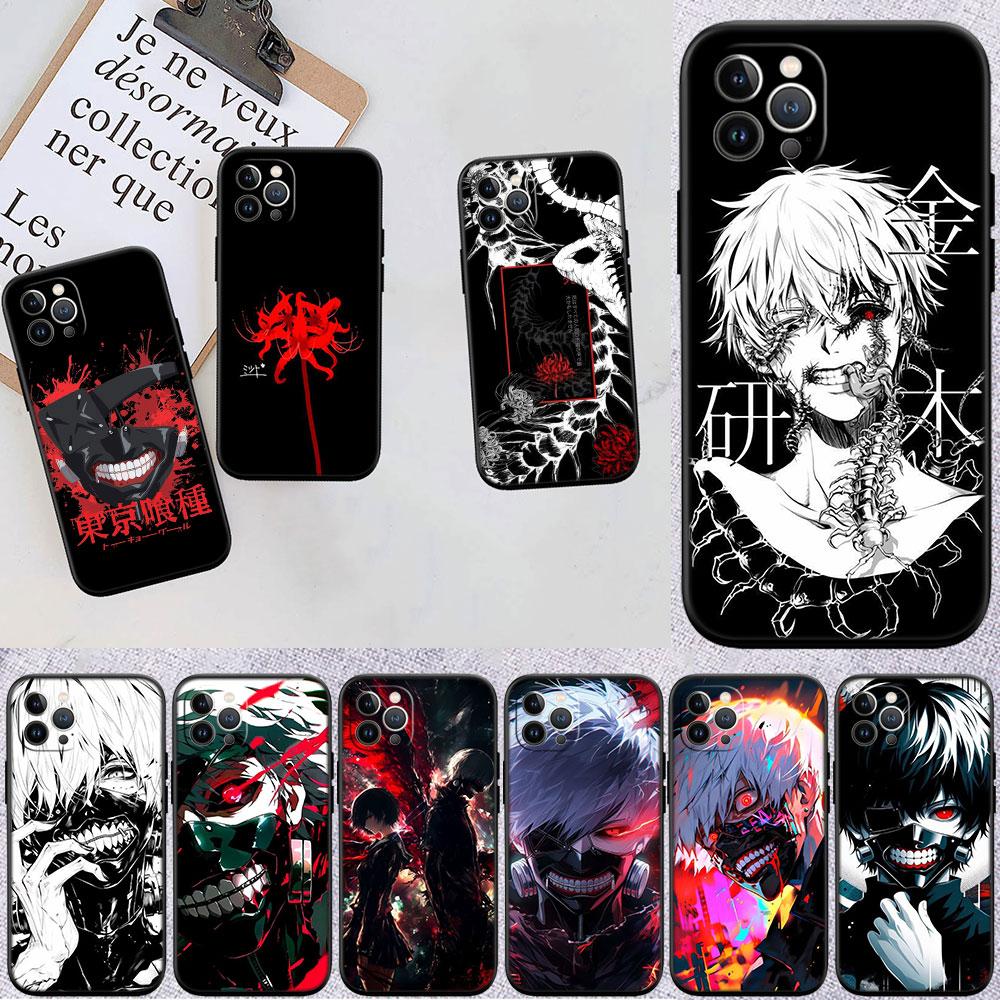 HK73 Tokyo Ghoul Soft Shell Phone Case for iPhone SE X XS XR 16E 17 11 Pro Max 8 7 6 6s Plus Air