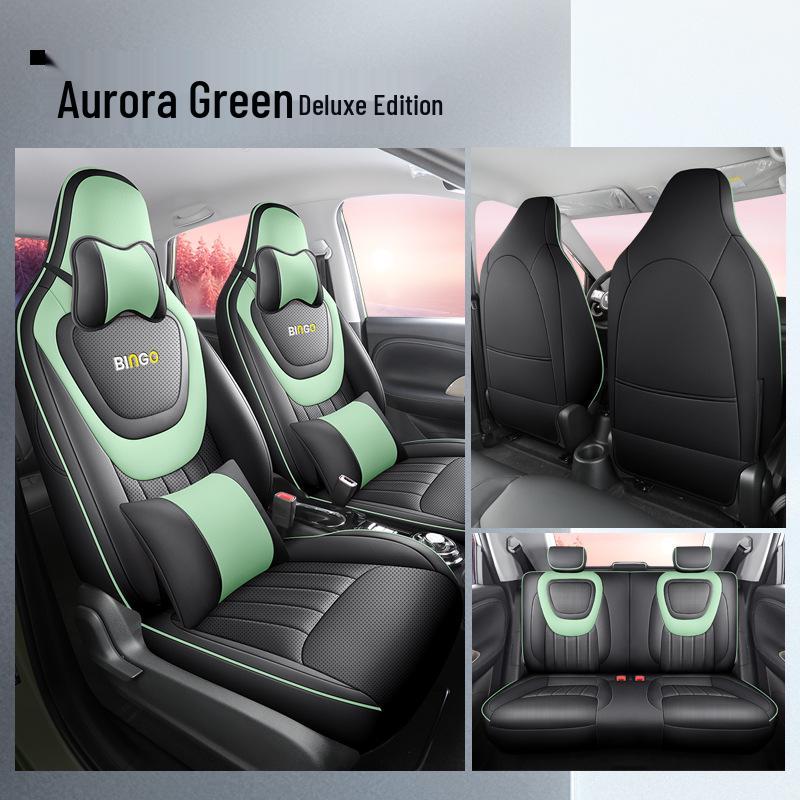 LTCS Wuling Bingo Car Seat Cover: Stylish Sports Leather Cushion for All Seasons