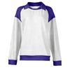 Damenmode Langarm-Pullover Einfarbiges Oberteil