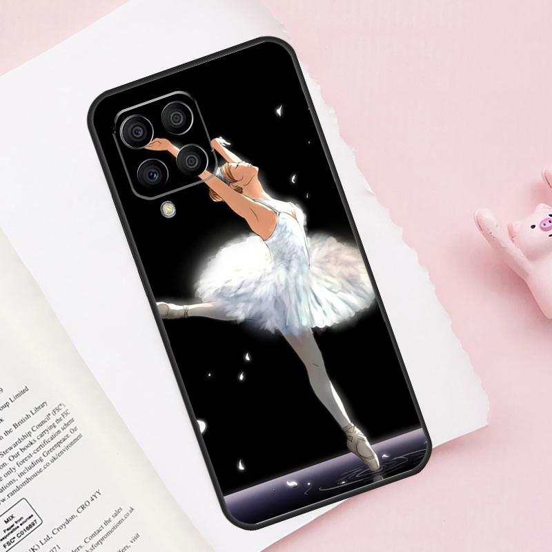 Ballet Ballerina Dancer Case For Samsung Galaxy M52 M32 M12 M13 M53 M51 M31 M11 M14 M34 M54 M16 M36 M56 M15 M35 M55