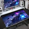 Anime Solo Leveling Podkładka pod mysz HD Drukowana dla Graczy Komputerowych Krawędź Blokująca Antypoślizgowa Podkładka pod mysz XXL Klawiatura PC Naturalna Guma Podkładka na biurko