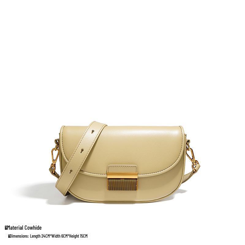 2024 Spring Women’s Genuine Leather Crossbody & Shoulder Square Bag – Trendy Underarm Handbag