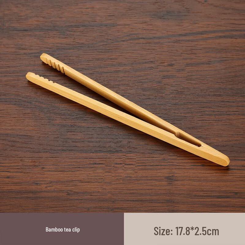Ebony Wood Gongfu Tea Ceremony 3-Piece Tool Set