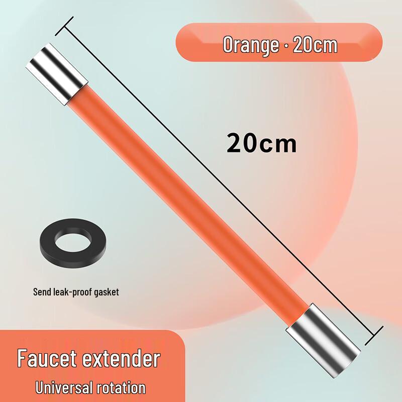 Universal Rotatable Kitchen Faucet Extender