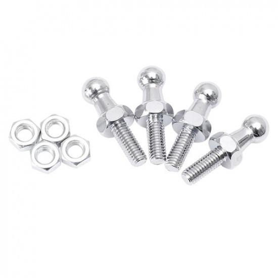 Gas Strut Ball Stud FOUR  For Gas Struts Shocks