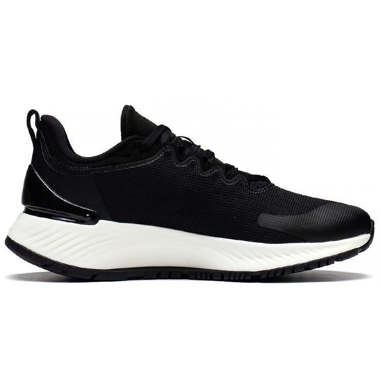 New LiNing YueYing Element Cushioning Anti Slip And Wear Resistant Rebound Low Top Running Shoes Women's Black ARHS008-9